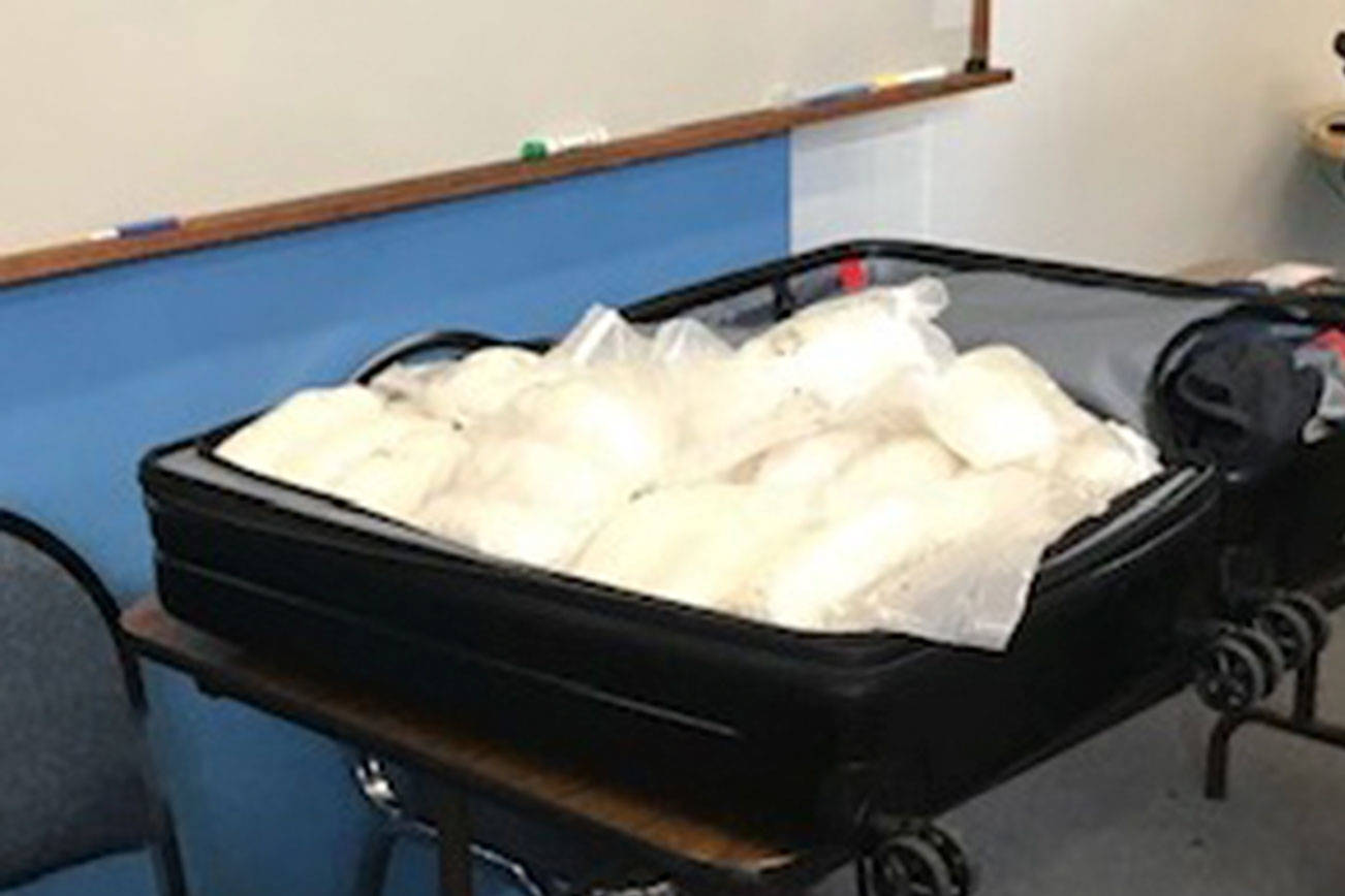 Bust nets 50 pounds of meth on Whidbey Island