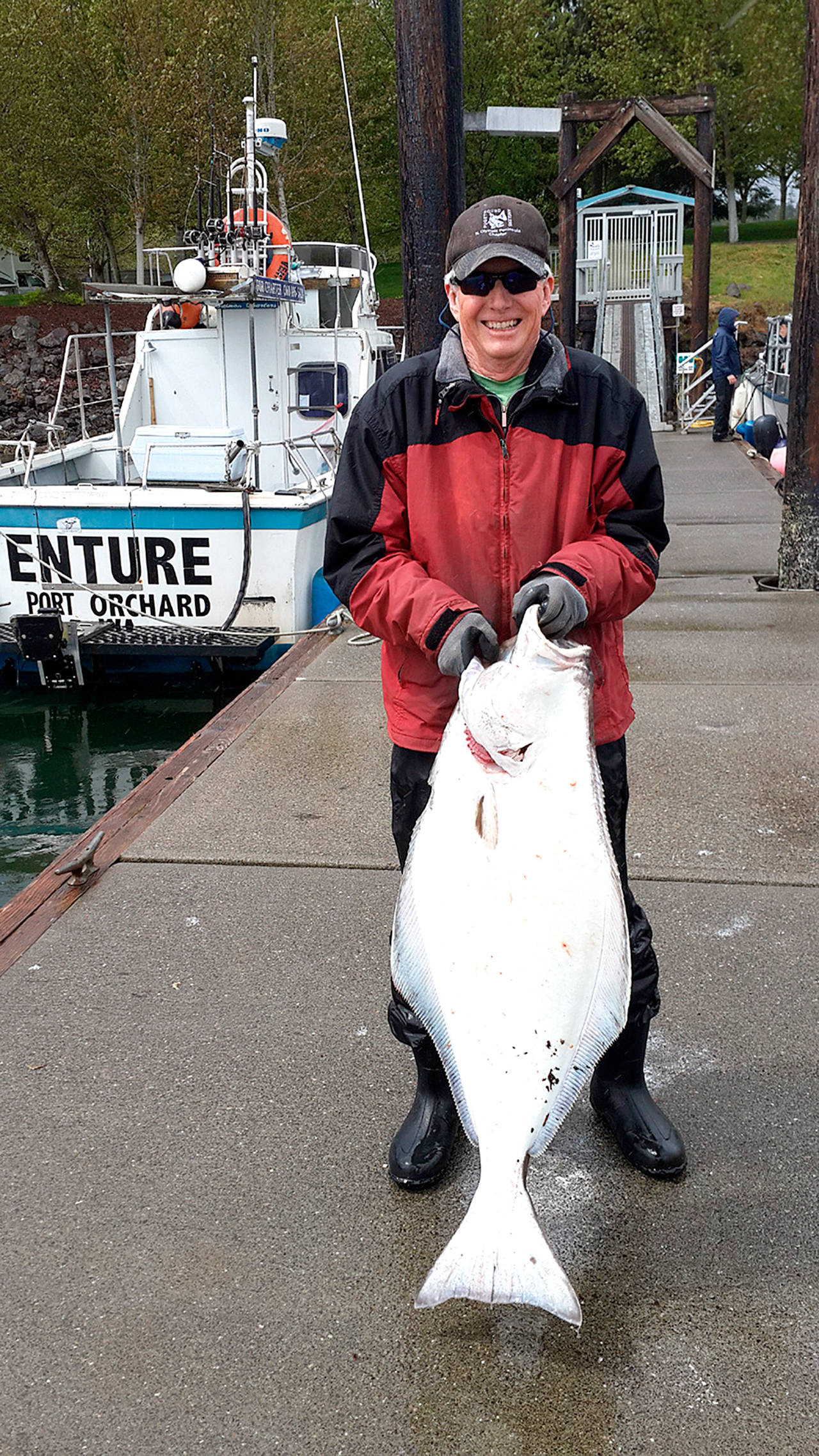 Puget Sound Anglers president Bob Keck caught this halibut. The 2020 season is likely to open in mid-April in marine areas 6-10.
