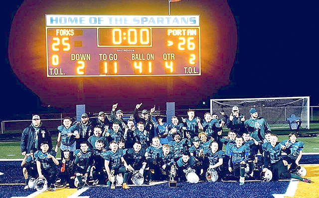 p.p1 {margin: 0.0px 0.0px 0.0px 0.0px; line-height: 10.0px; font: 10.0px ‘ITC Franklin Gothic Std’}                                The Port Angeles Future Riders are the North Olympic Youth Football League A-Squad champions. Team members are: Tucker Swain, Oliver Martinez, Parker Pavlak, Loki Ellis, Aidric McBride, Owen Leitz, Drew Disher, River Flores, Jaron Toliver, Carson Waddell, Asante Korsmo, Nicholas Bell, Jared Gadberry, Braeden Baker, Mason Harris, Kody Williams, Conner Clark, Dylan Mann, Jude Wallace, Ryan Petty, Jayson Louderback, Hunter Flores, Weston Groff, Braydon Wopperer, Arlo Pullara, Cooper Nees, Brayden Martin, Riley Pippin, Owen Stuber, Dylan Grenot and not pictured, Jasper Penic and Lendyll Atwater. The team was coached by Alex Martinez, Carey Pavlak, Trevor Shumway, Shane Martin, Corey Clark, Terry Wopperer and Kelly Flanagan.