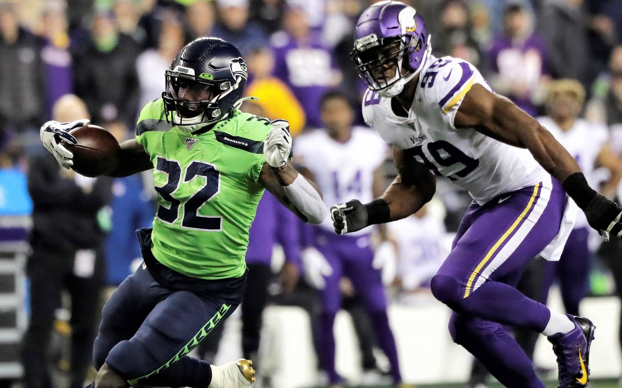 SEAHAWKS: Seattle fends off Minnesota 37-30 to claim first in NFC West