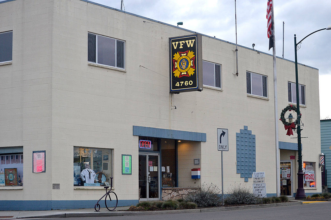 With the Sequim VFW Post 4760 building selling this summer, its leaders plan to continue leasing some space while giving back to veterans and the community more. (Matthew Nash/Olympic Peninsula News Group)
