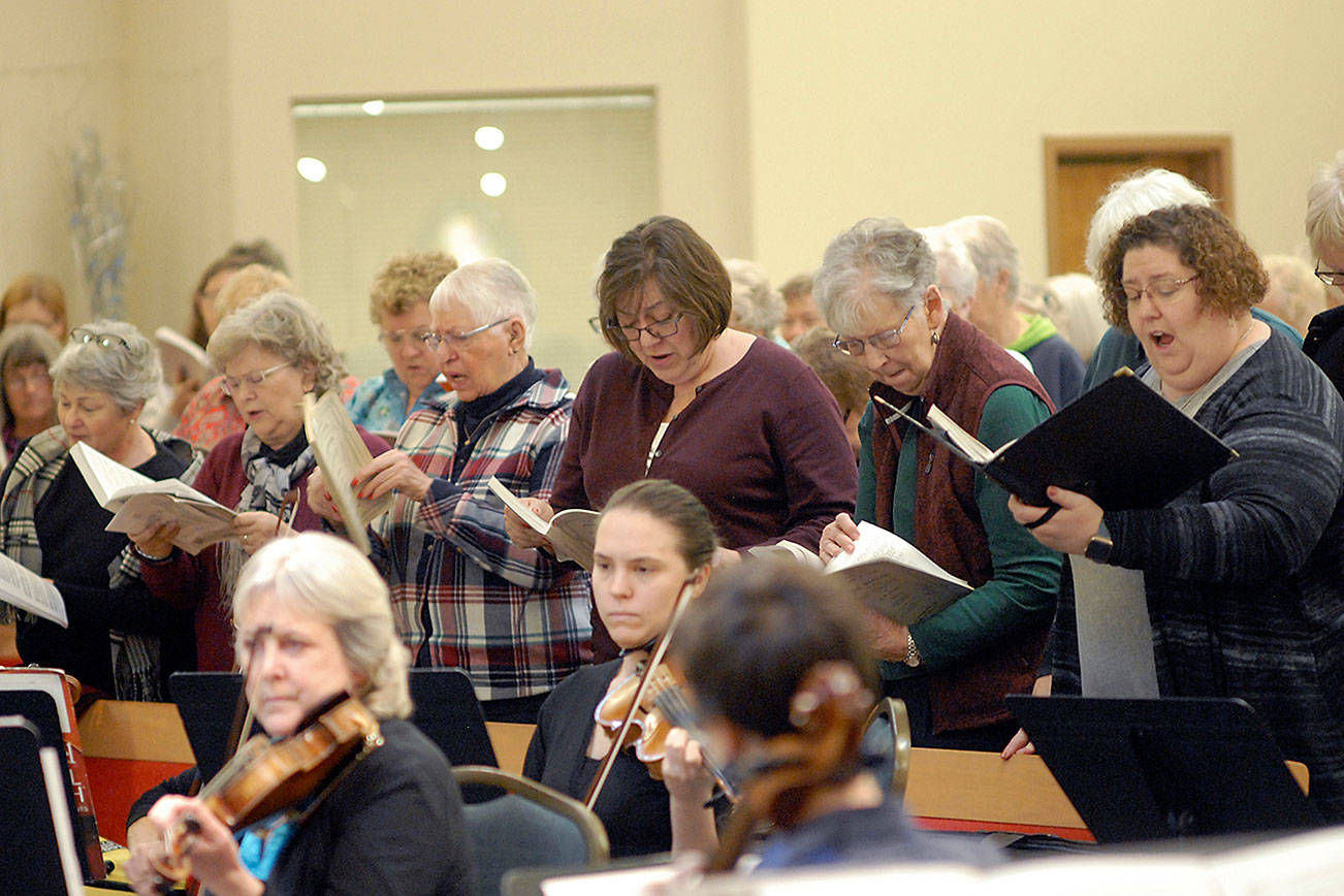 Voices raised in singalong performance of ‘Messiah’ in Sequim