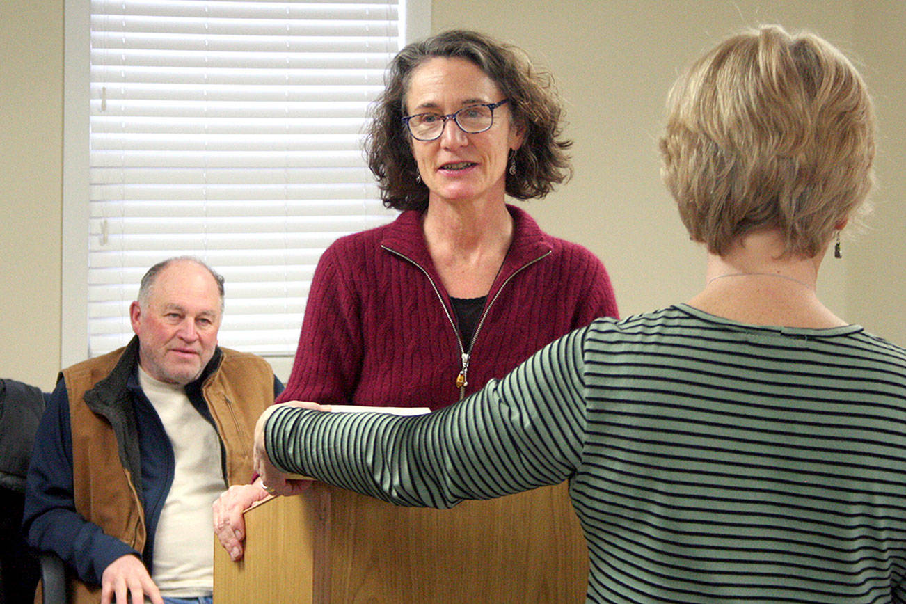 Port of Port Townsend swears in its first female commissioner