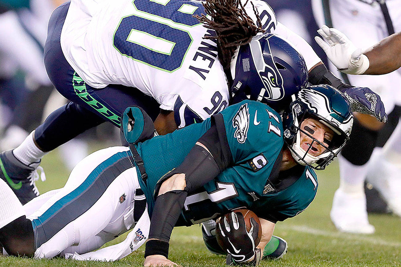 NFL WILD-CARD: Seahawks batter the Eagles 17-9