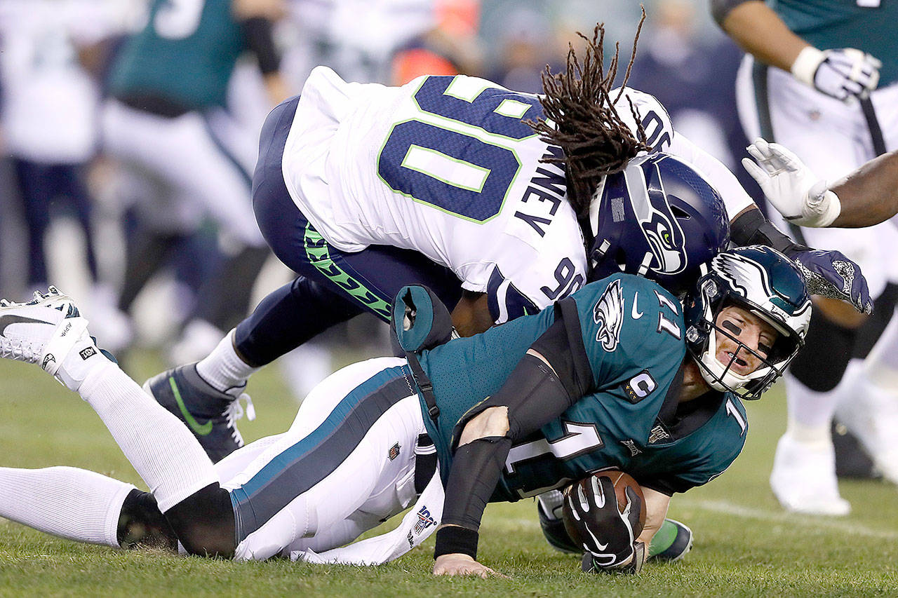 NFL WILD-CARD: Seahawks batter the Eagles 17-9