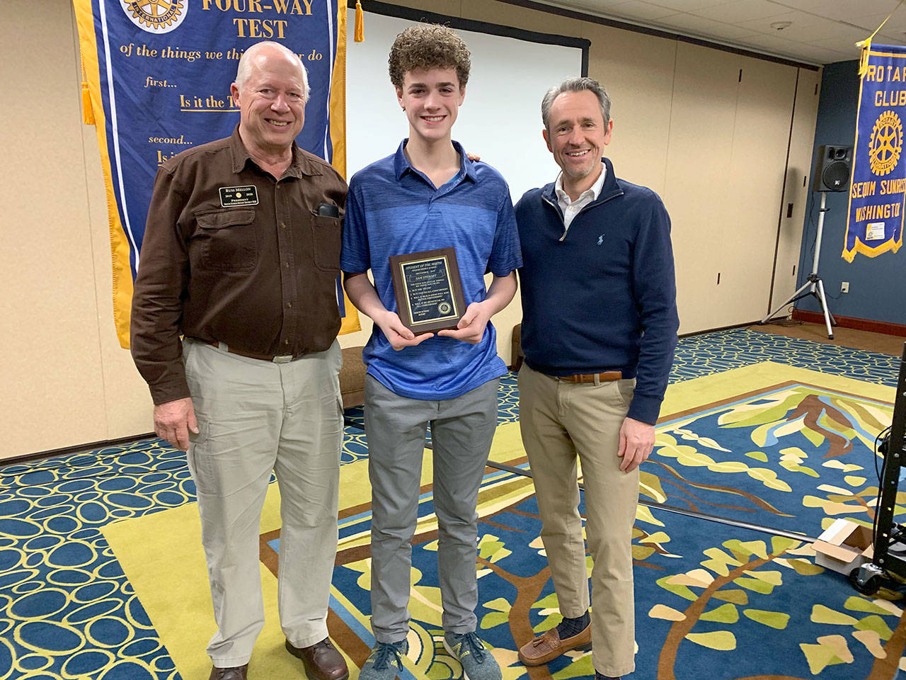 Sequim Sunrise Rotary names Middle School Student of the Month