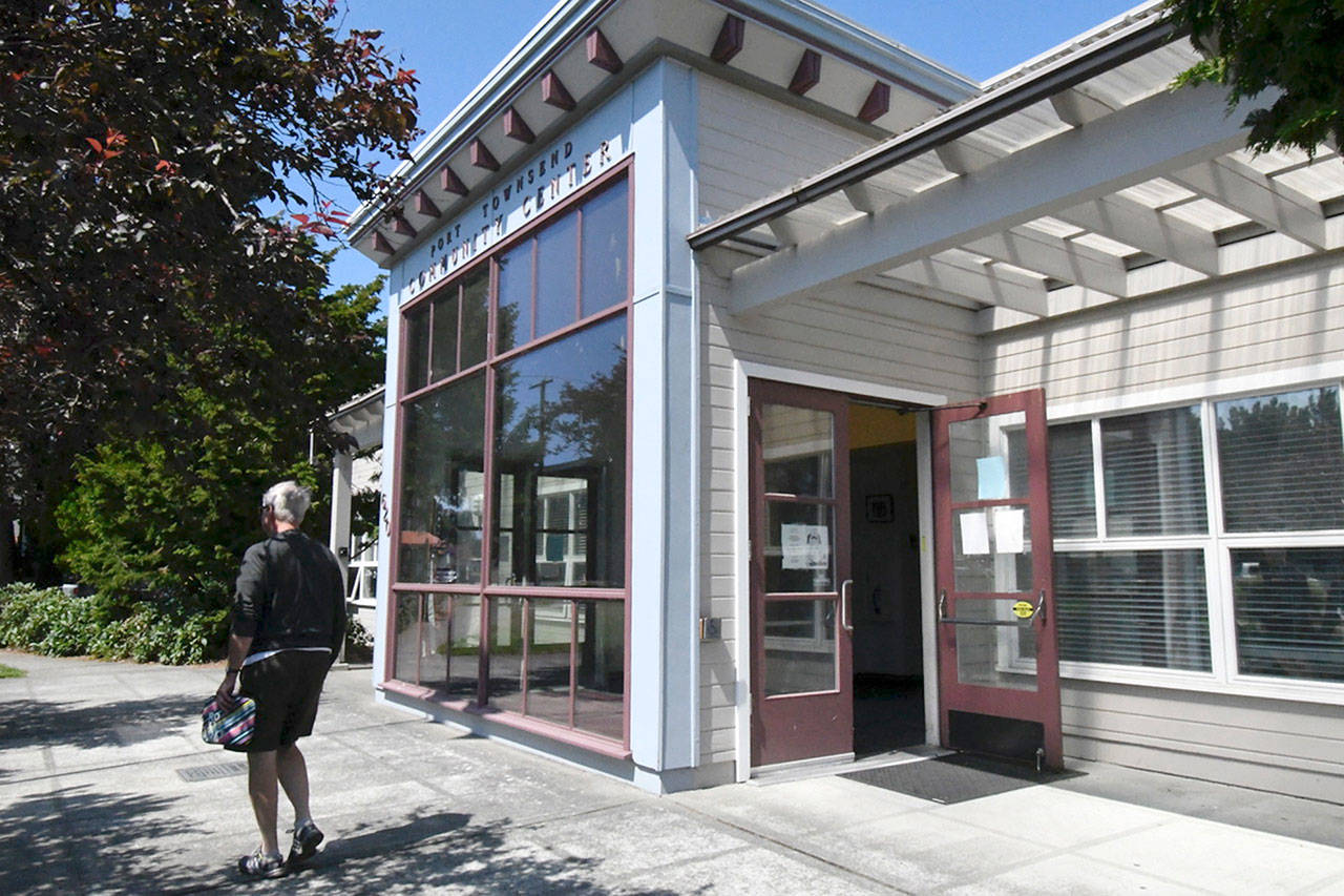 The Port Townsend Community Center at 620 Tyler St. The Jefferson Board of County Commissioners have approved three separate three-year agreements for the community centers throughout East Jefferson County. (Peninsula Daily News file)