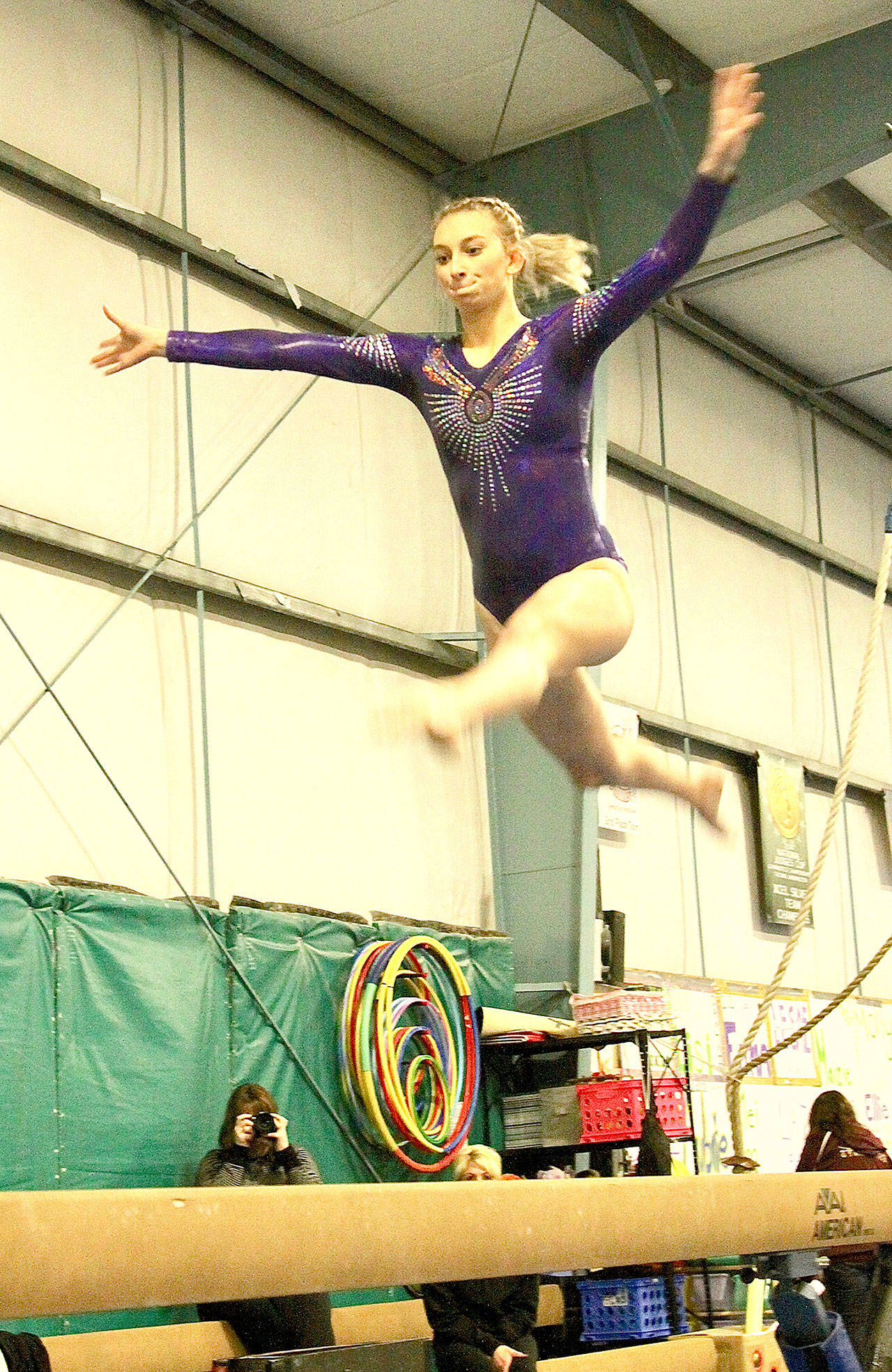GYMNASTICS Port Angeles/Sequim/Crescent combined team third in host