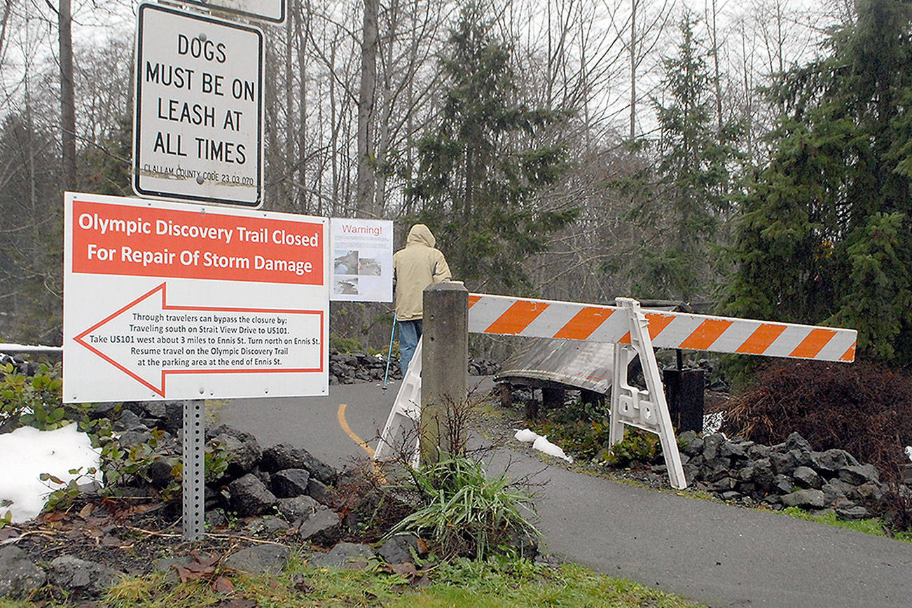 Port Angeles to get county help with Waterfront Trail repair