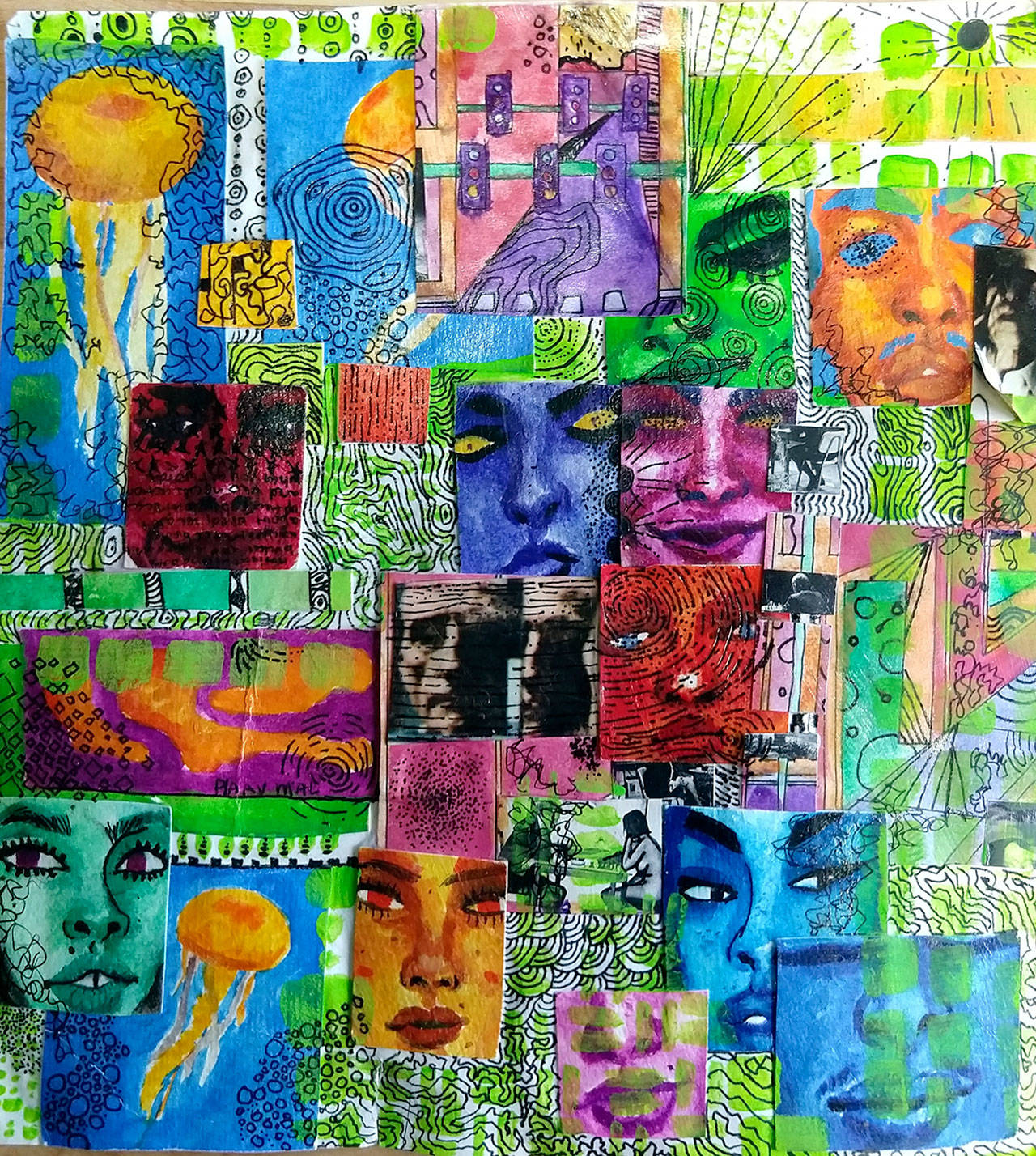 Celeste Tuckers work is among those that will be displayed during the Know Thyself Teen Art Show.