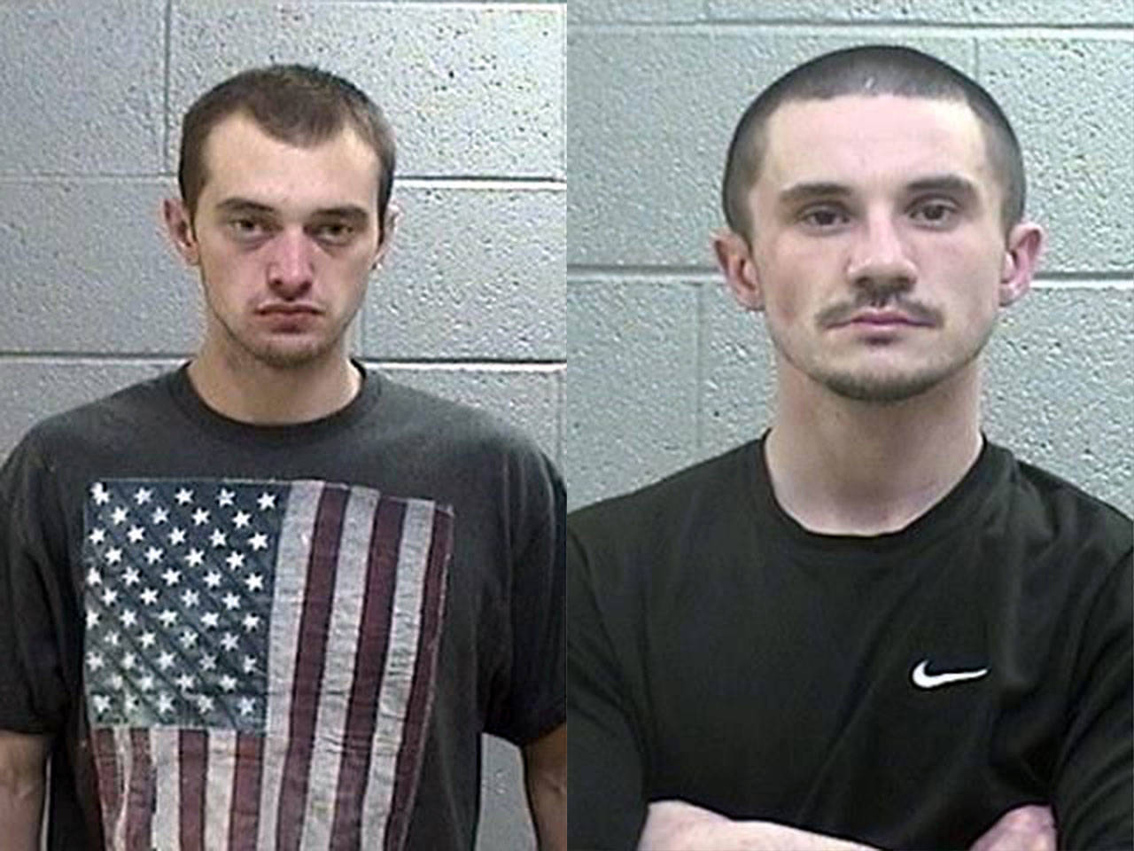 Zachary Taylor-Armstrong, left, and Nicholas Roberts