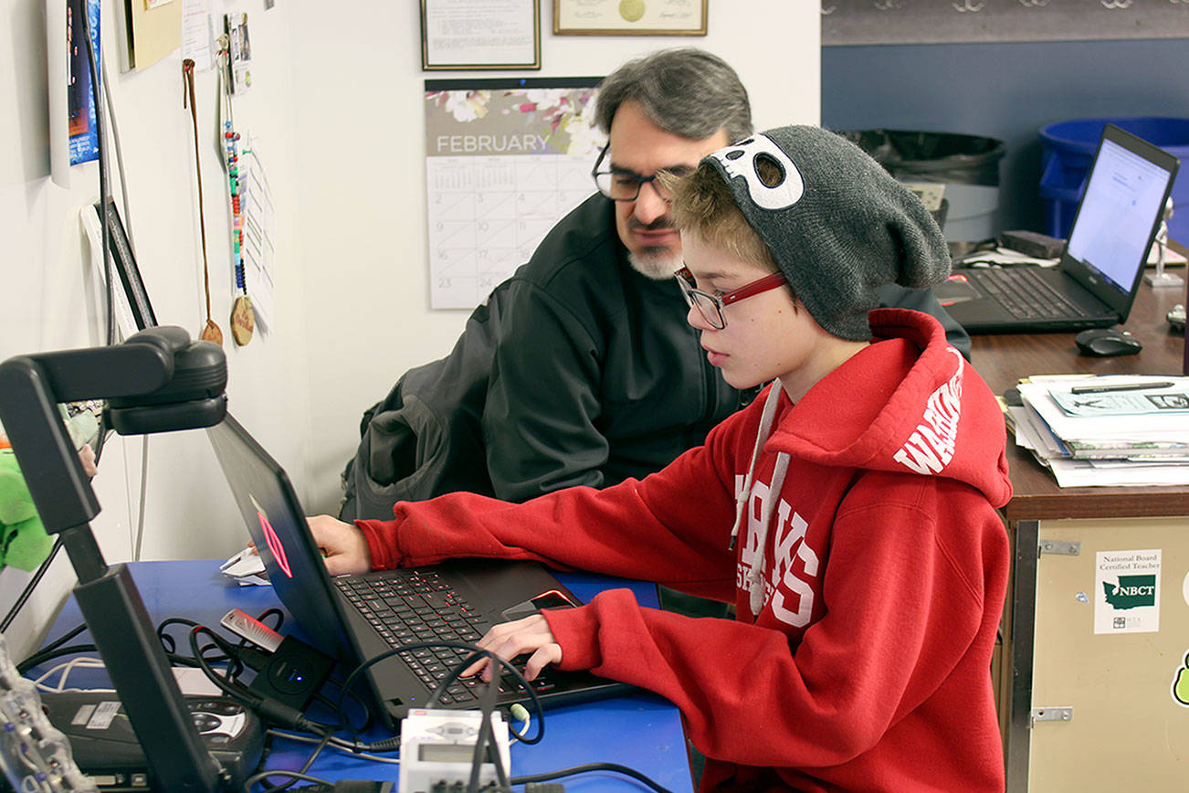 Chimacum students compete against each other and UK students