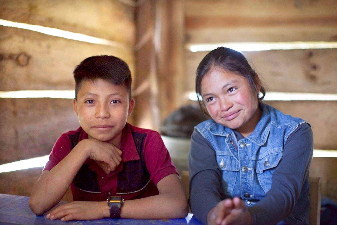 Eric Rust Teenagers Rogelio and Yessica participate in the weekend enrichment programs in Crucero, Mexico, where the Sequim-based Mujeres de Maiz Opportunity Foundation provides support for young students.