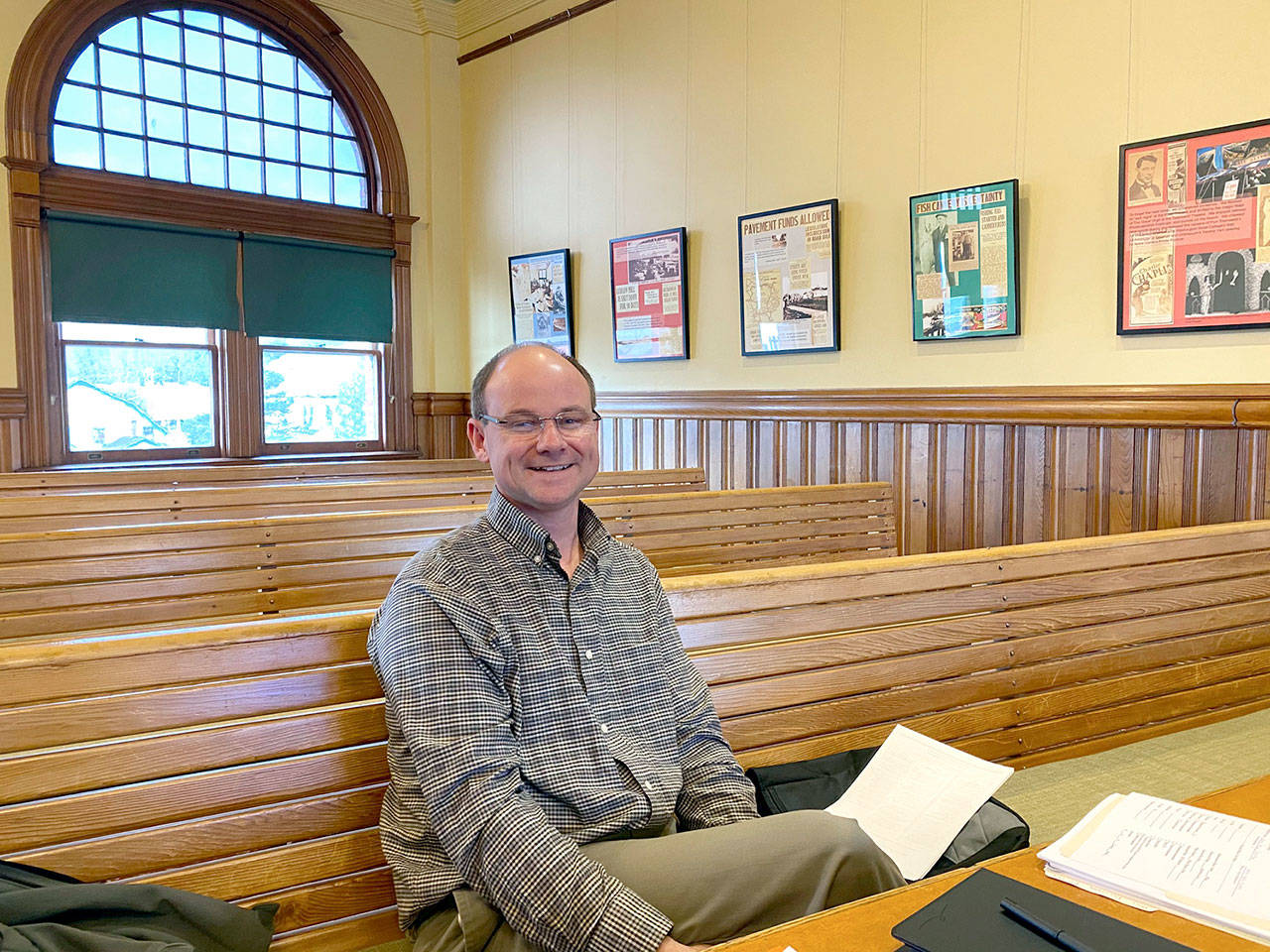 Steve King takes his position as Port Townsend’s new public works director amid a public health crisis. (City of Port Townsend)