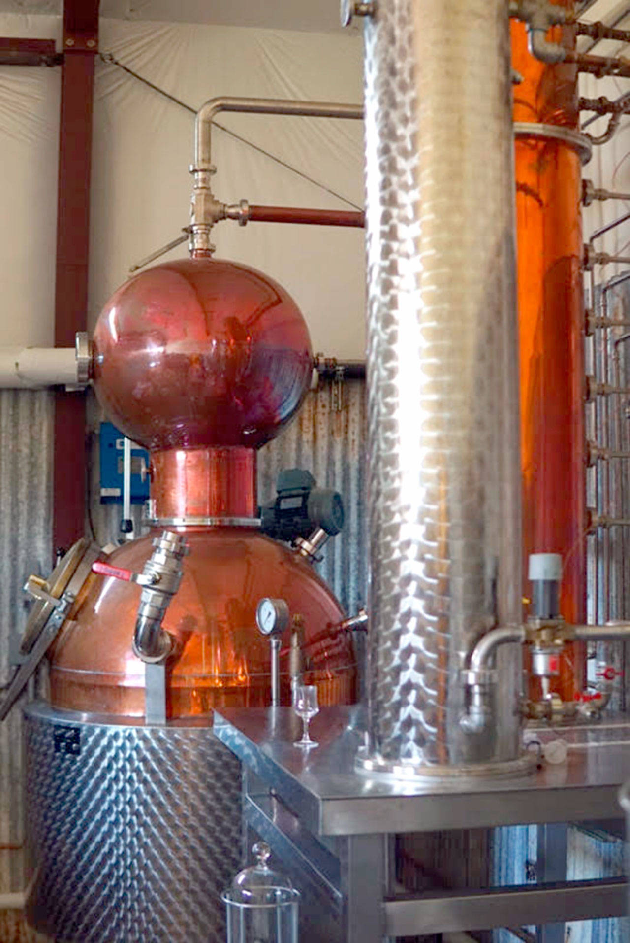 Admiralty Distillers is the only distiller on the Peninsula with the equipment to make alcohol at a high enough proof that can be used for sanitizer.