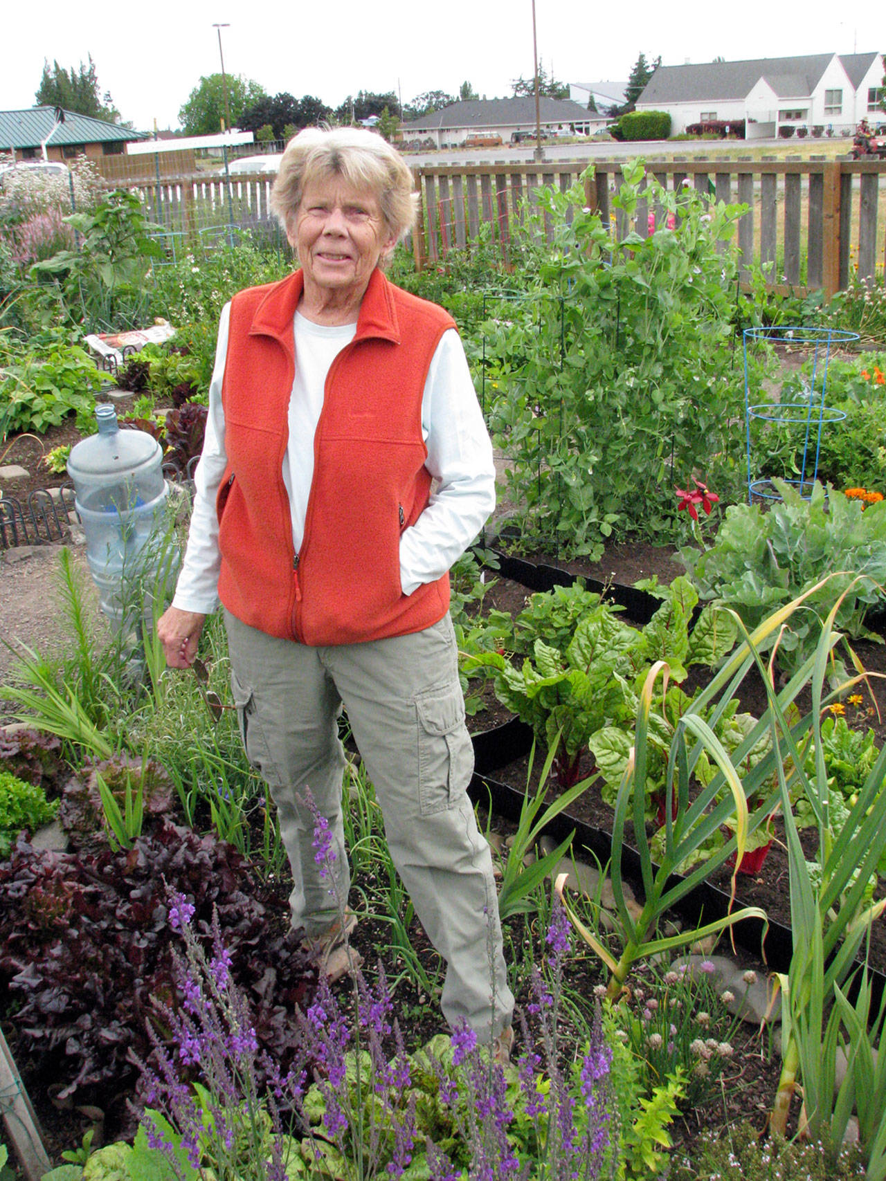Pam Larsen will present a Green Thumb Garden Tips lecture online at noon Thursday, April 9, 2020. (Photo by Amanda Rosenberg)