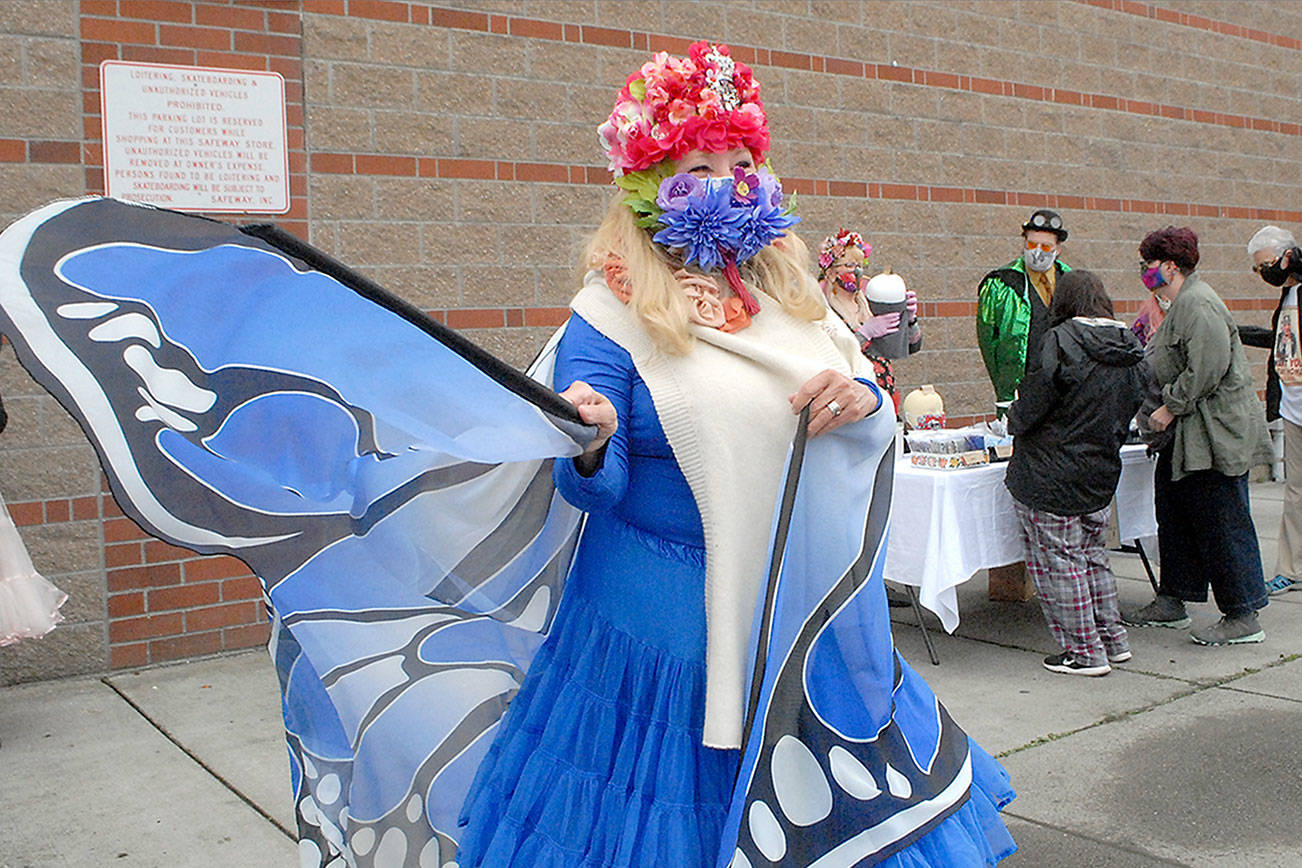 Mask Fairies give away more face coverings in Port Angeles
