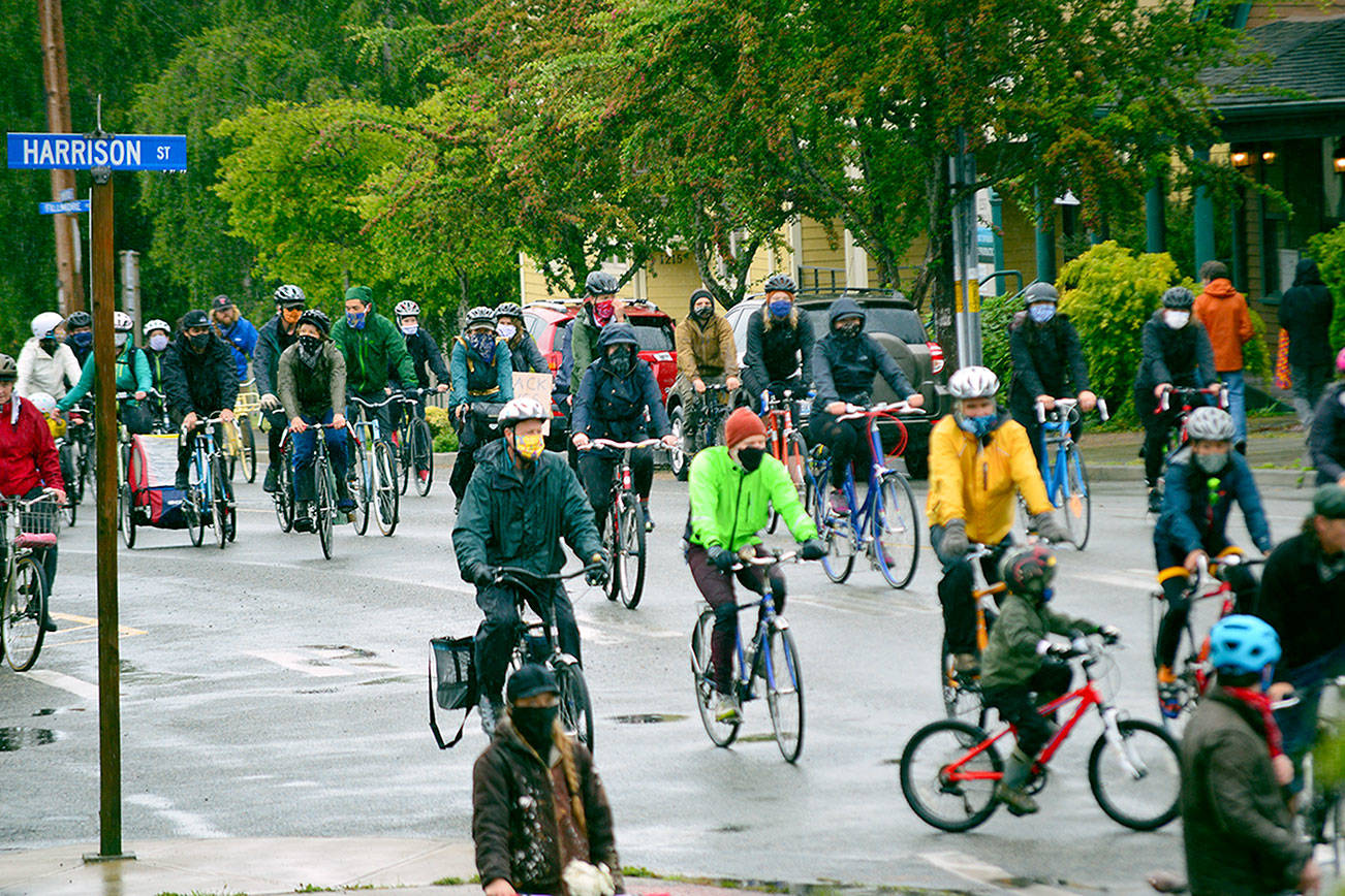 Bicyclists ride to fight racism