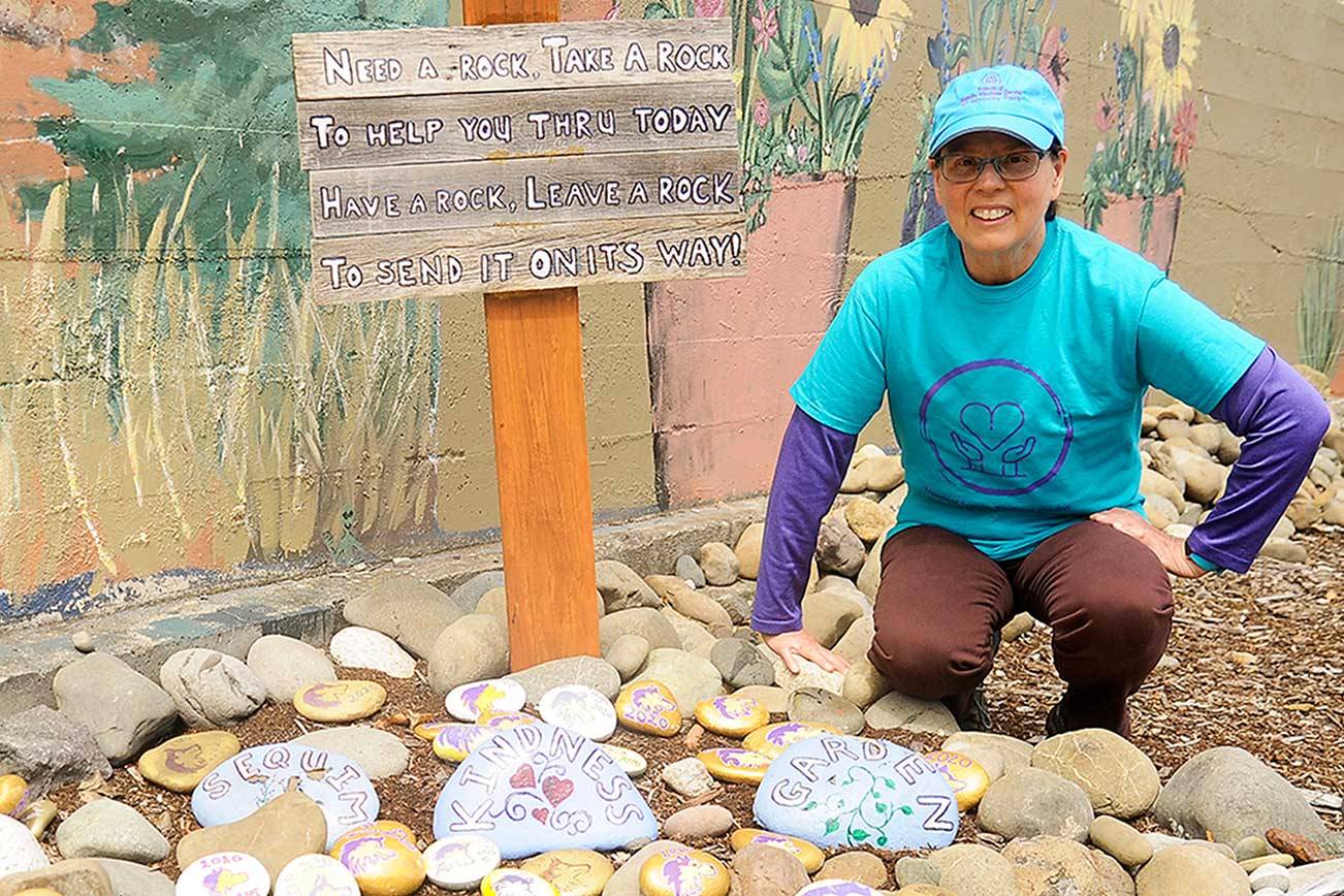 Sequim woman paints rocks for Class of 2020