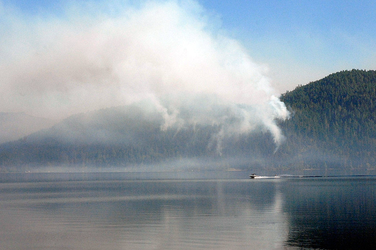 Olympic National Park fire grows quickly