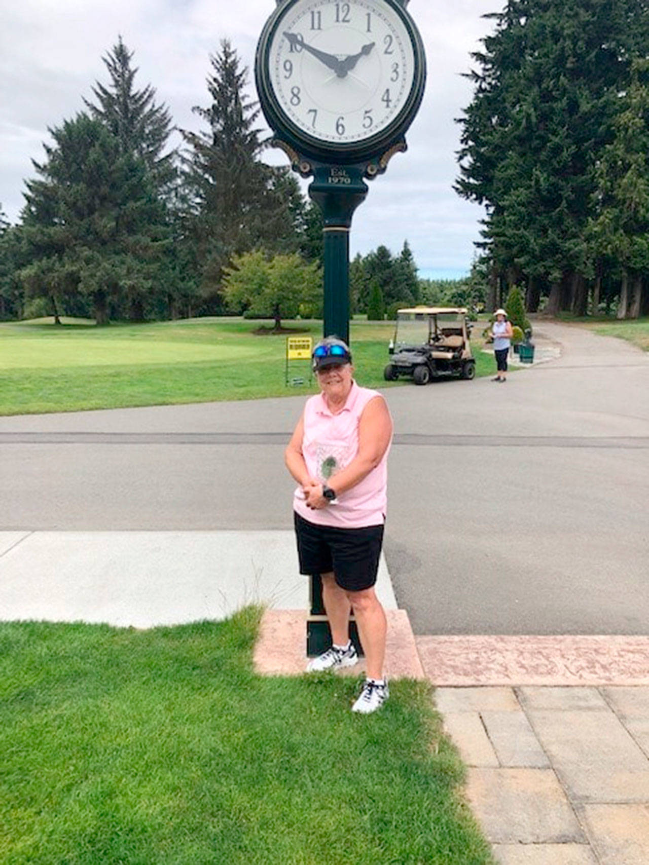 The Cedars at Dungeness Women’s Golf Association recently crowned Linda Case as its 2020 low gross champion. (Submitted photo)