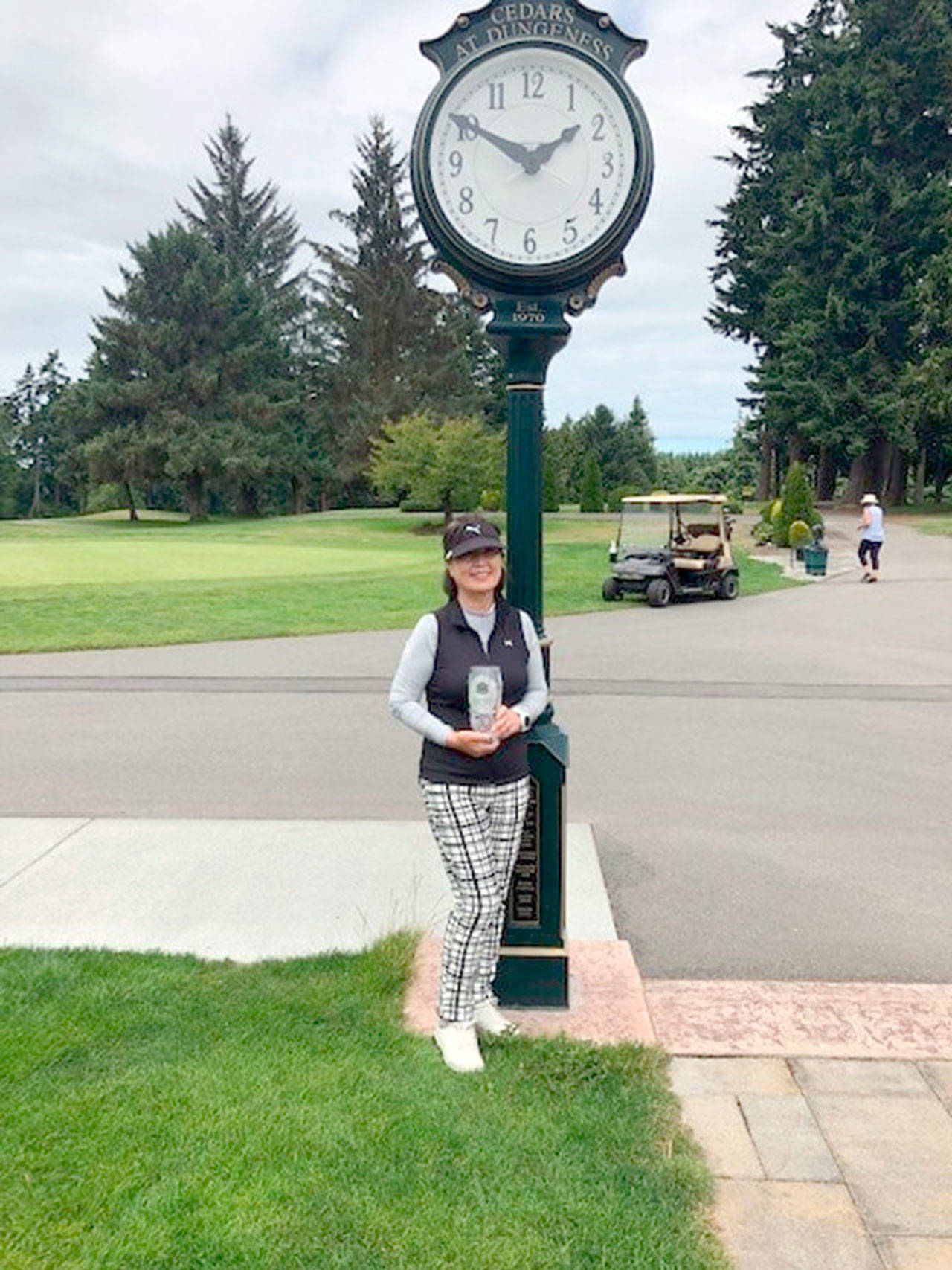 The Cedars at Dungeness Women’s Golf Association recently crowned Yoon Park as its 2020 low net champion. (Submitted photo)