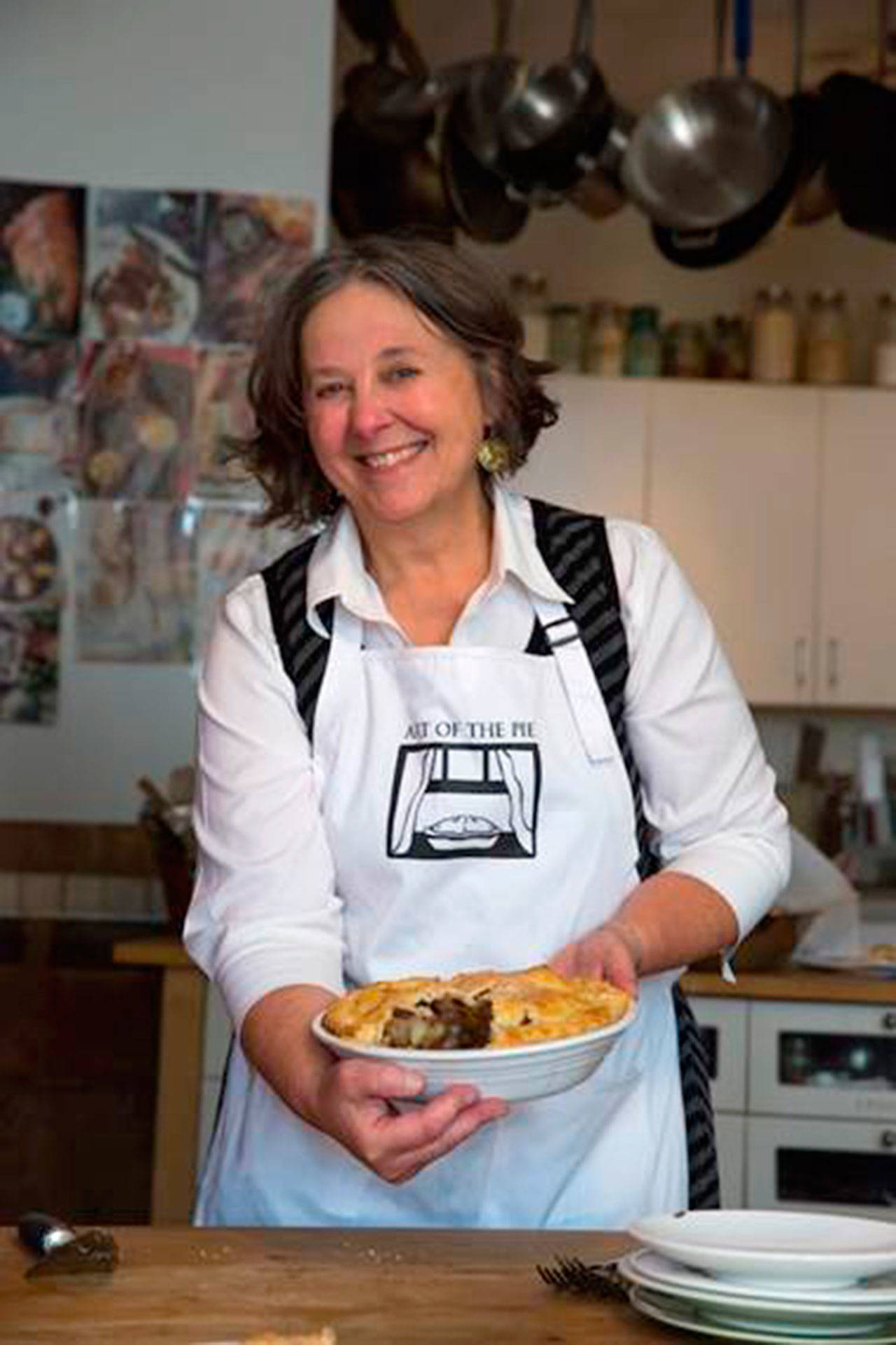 Kate McDermott will teach pie-making online this Saturday afternoon.
