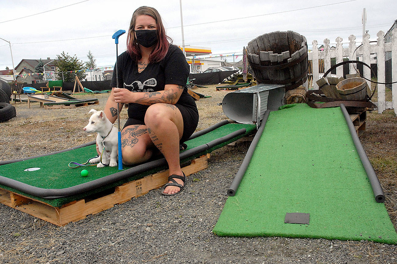 New family-friendly mini golf available in Port Angeles | Peninsula Daily News