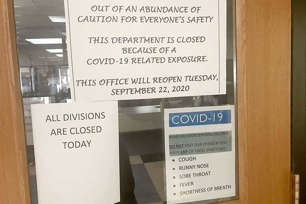 Clallam County office closes after COVID-19 exposure