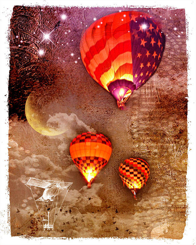 Flying High by Marilynn Evans. (Submitted art)