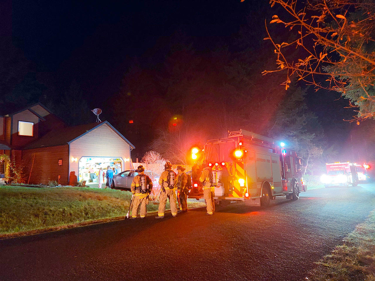 A buildup of dust caused an early-morning furnace fire, East Jefferson Fire Rescue said.