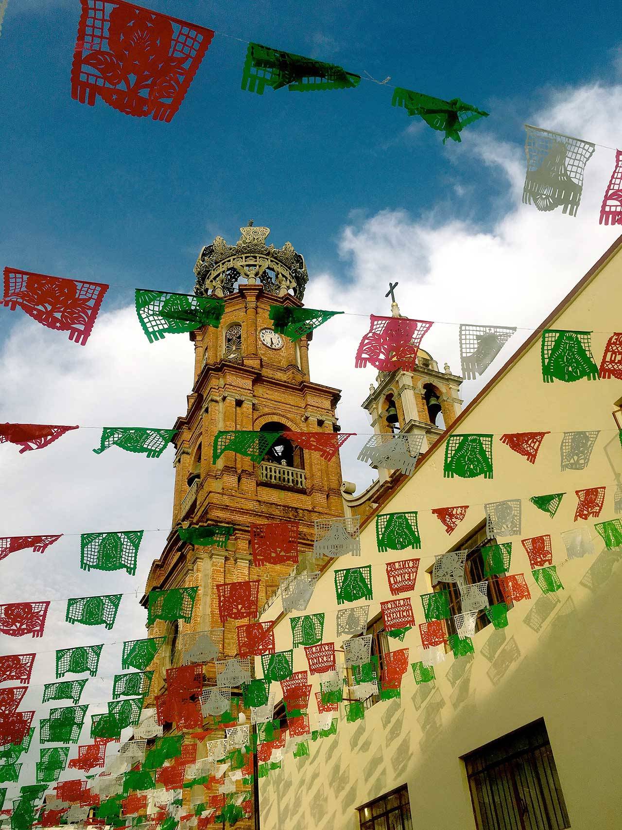 The Church of Our Lady of Guadalupe in Puerto Vallarta, Mexico. (Diane Urbani de la Paz/Peninsula Daily News)