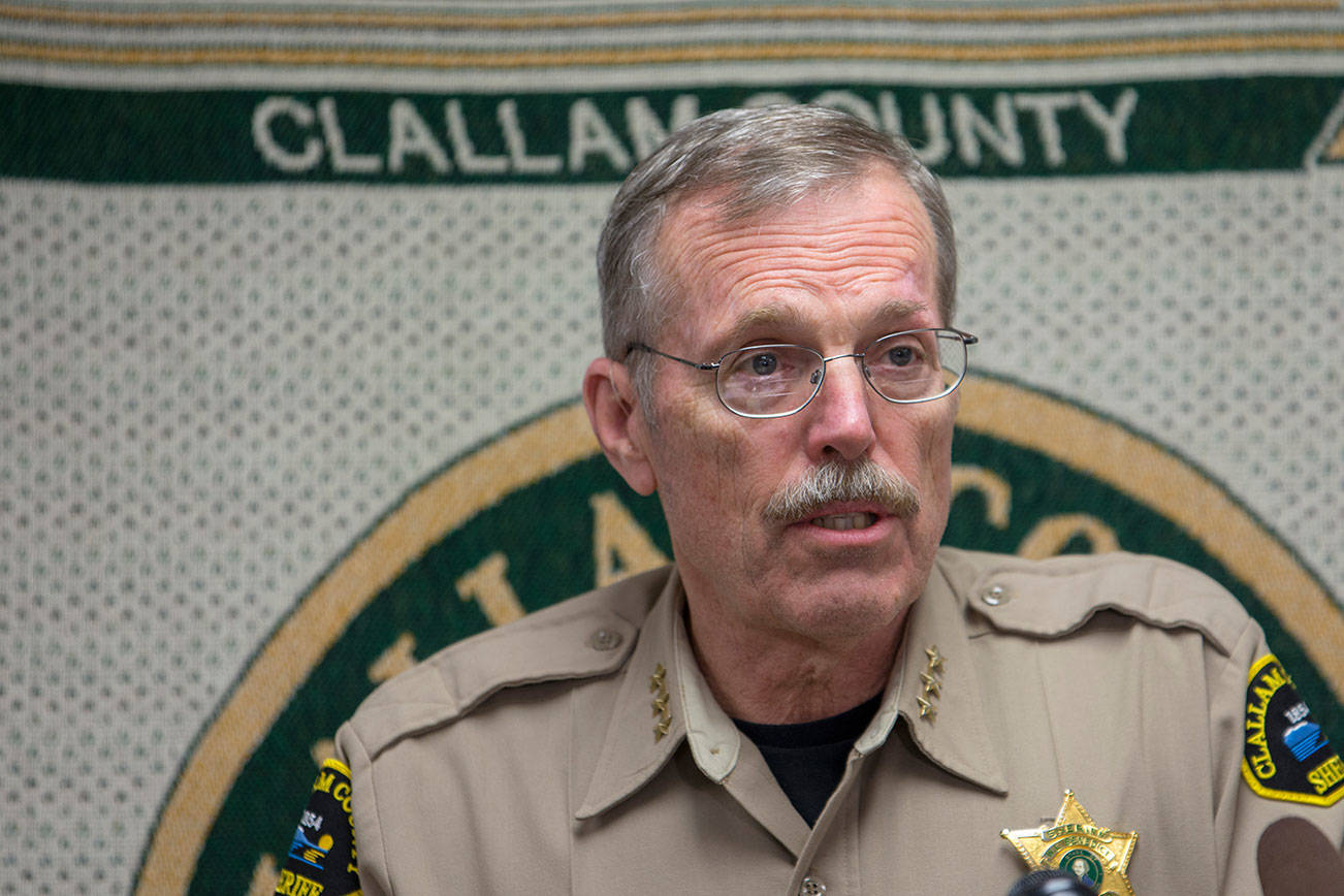 Clallam County Sheriff Bill Benedict. (Jesse Major/Peninsula Daily News)