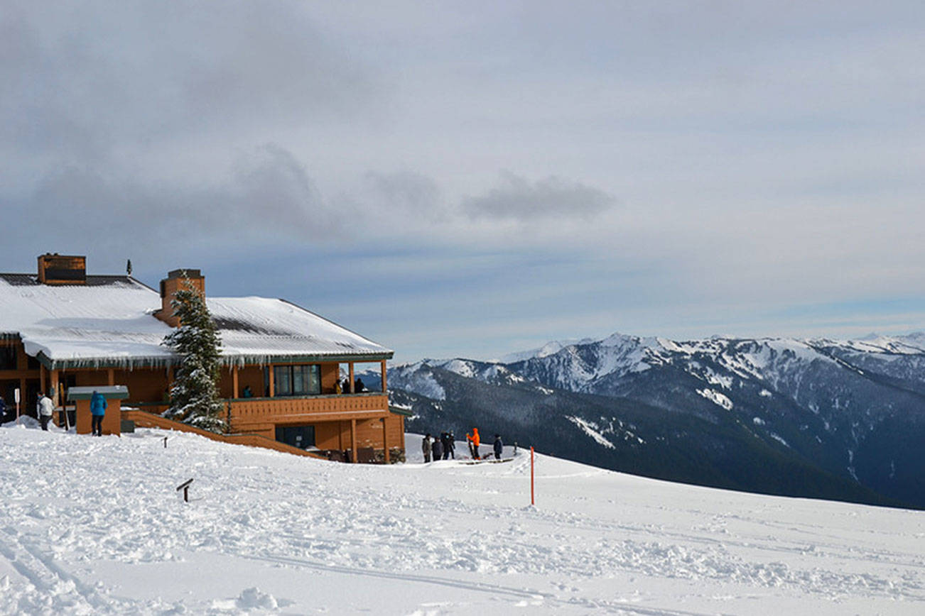 The 2020 winter season operations for Hurricane Ridge began Nov. 27 with glistening treetops and a thick carpet of snow for visitors.On Saturday, 39 inches of snow were recorded at the snow sensor at the ridge. The ridge is open for skiing, snowboarding, tubing and other winter sports. (Laura Foster/Peninsula Daily News)