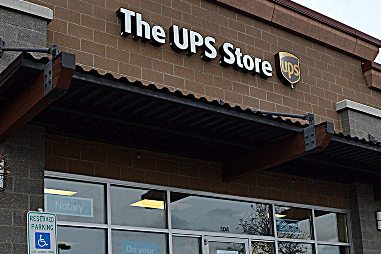 The Sequim UPS Store, seen here in December, closed this month as its owner said a sale of the franchise has yet to finalize. Matthew Nash/Olympic Peninsula News Group