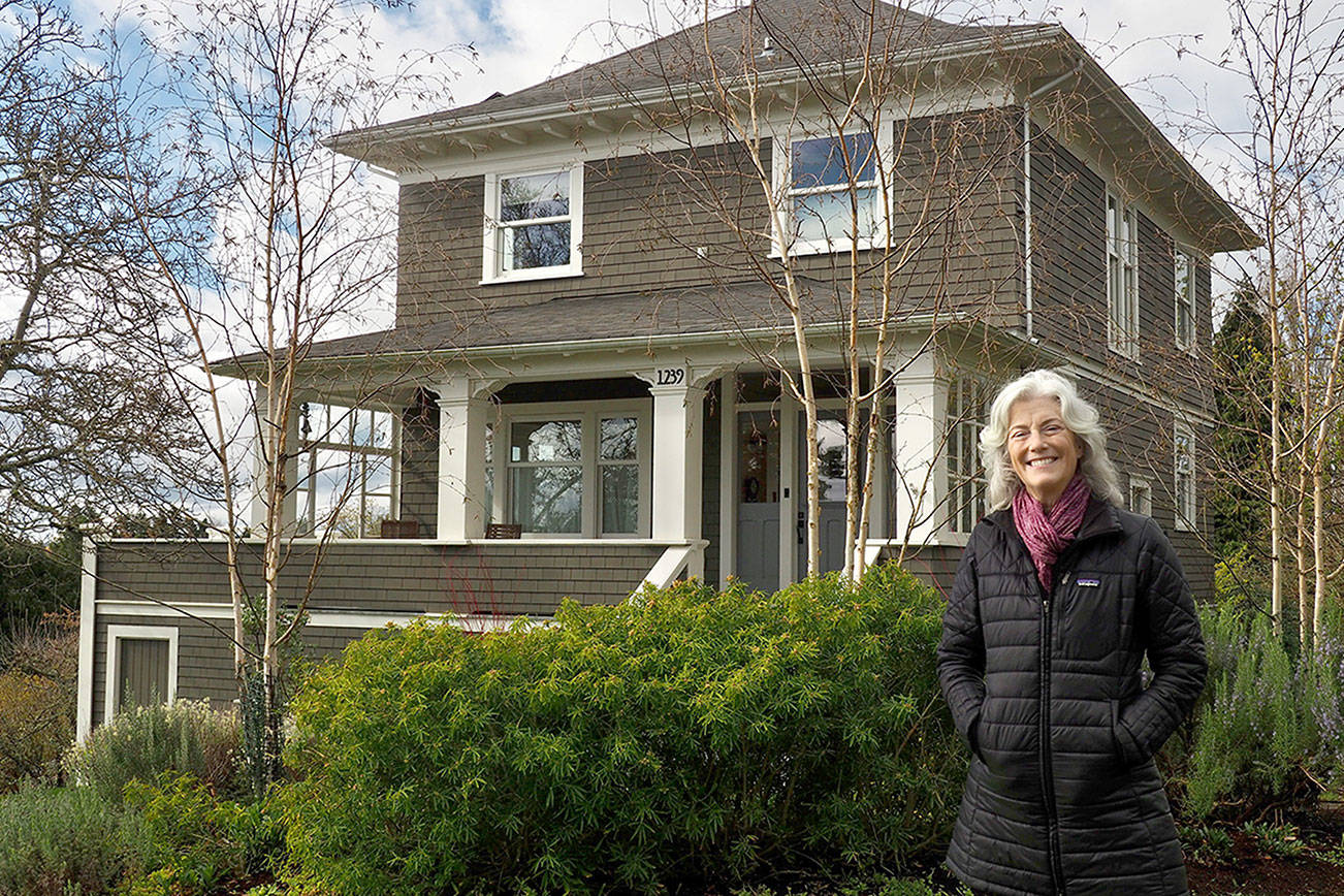 Erica Bauermeister writes about her Port Townsend home in "House Lessons," the city's 2021 Community Read. photo by Ben Bauermeister