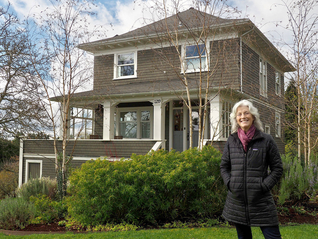 Erica Bauermeister writes about her Port Townsend home in “House Lessons,” the city’s 2021 Community Read. (Photo courtesy Ben Bauermeister)