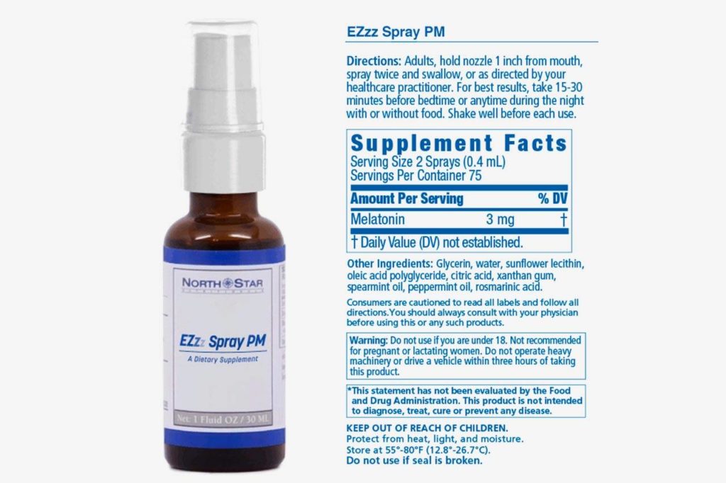 EZzz Spray PM Reviews Northstar Nutritionals Easy Rest Formula