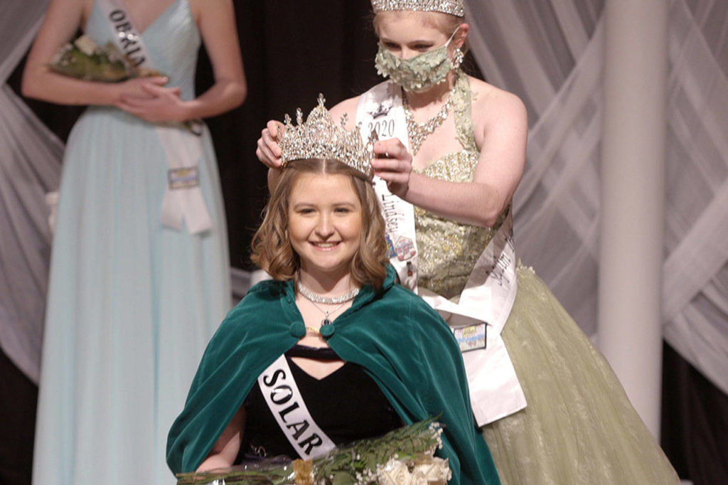Queen, princesses crowned for virtual Sequim Irrigation Festival ...