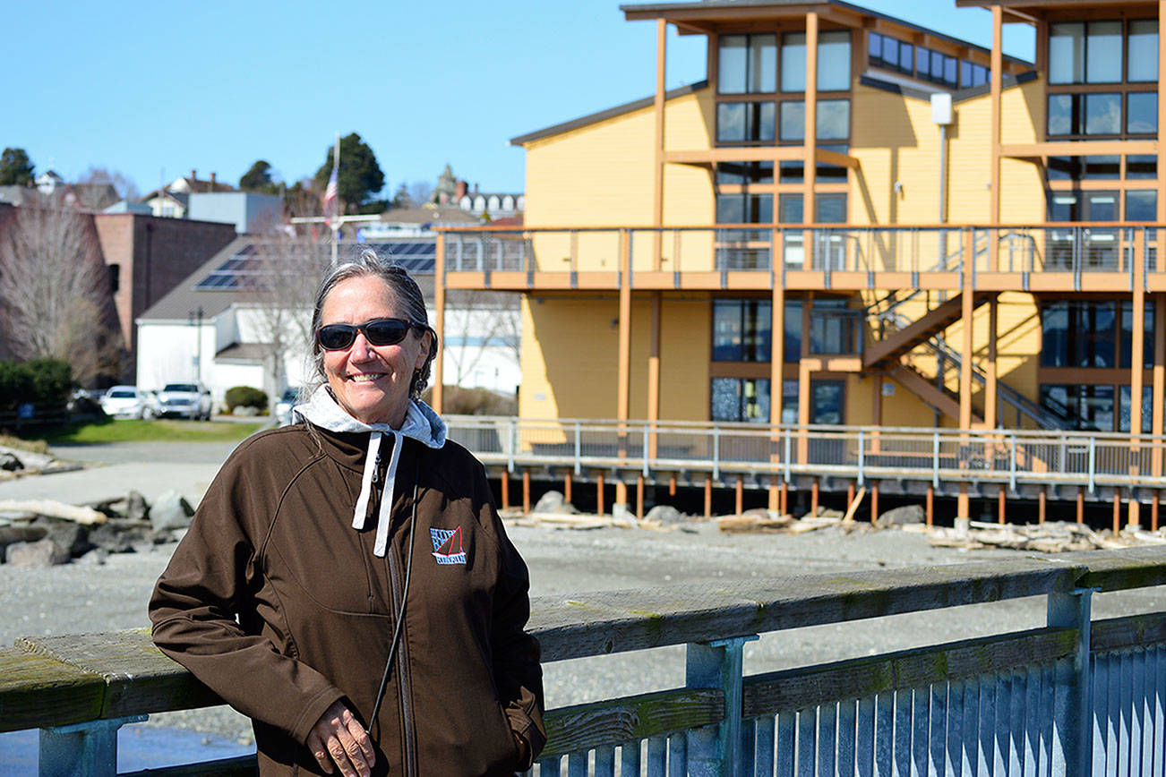 Wooden Boat Festival director Barb Trailer says the future is bright for the September event at and around the Northwest Maritime Center in Port Townsend. (Diane Urbani de la Paz/Peninsula Daily News)