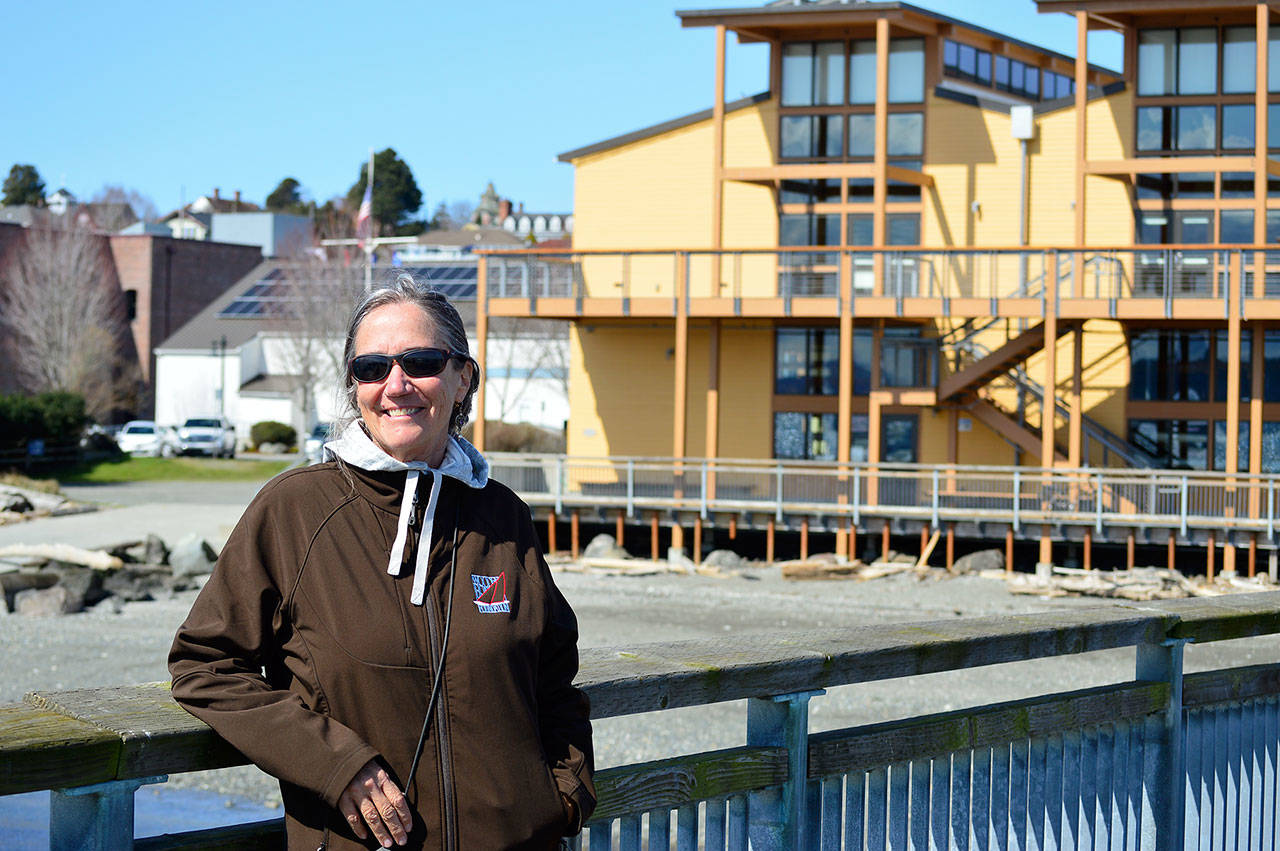 Wooden Boat Festival director Barb Trailer says the future is bright for the September event at and around the Northwest Maritime Center in Port Townsend. (Diane Urbani de la Paz/Peninsula Daily News)