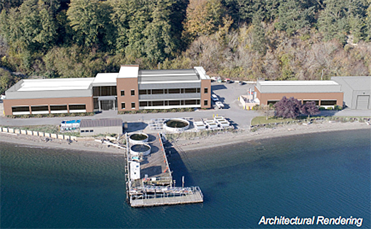 For the next few years, Pacific Northwest National Laboratory plans to invest about $2 million annually in the Marine and Coastal Research Laboratory in Sequim before larger plans to build more lab space in its shoreline and upper lab areas. (Pacific Northwest National Laboratory)