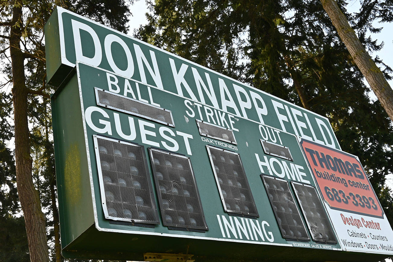 Family and friends plan to honor the memory of Don Knapp, a longtime coach and volunteer of youth athletics, at the Sequim Little League's James Standard Memorial park on Sunday. Michael Dashiell/Olympic Peninsula News Group
