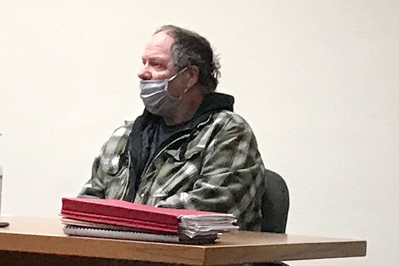 Paul Gottlieb/Peninsula Daily News
David "Barney" Allen, a lifelong Forks resident, was sentenced last week for the repeated sexual abuse of his foster daughter.