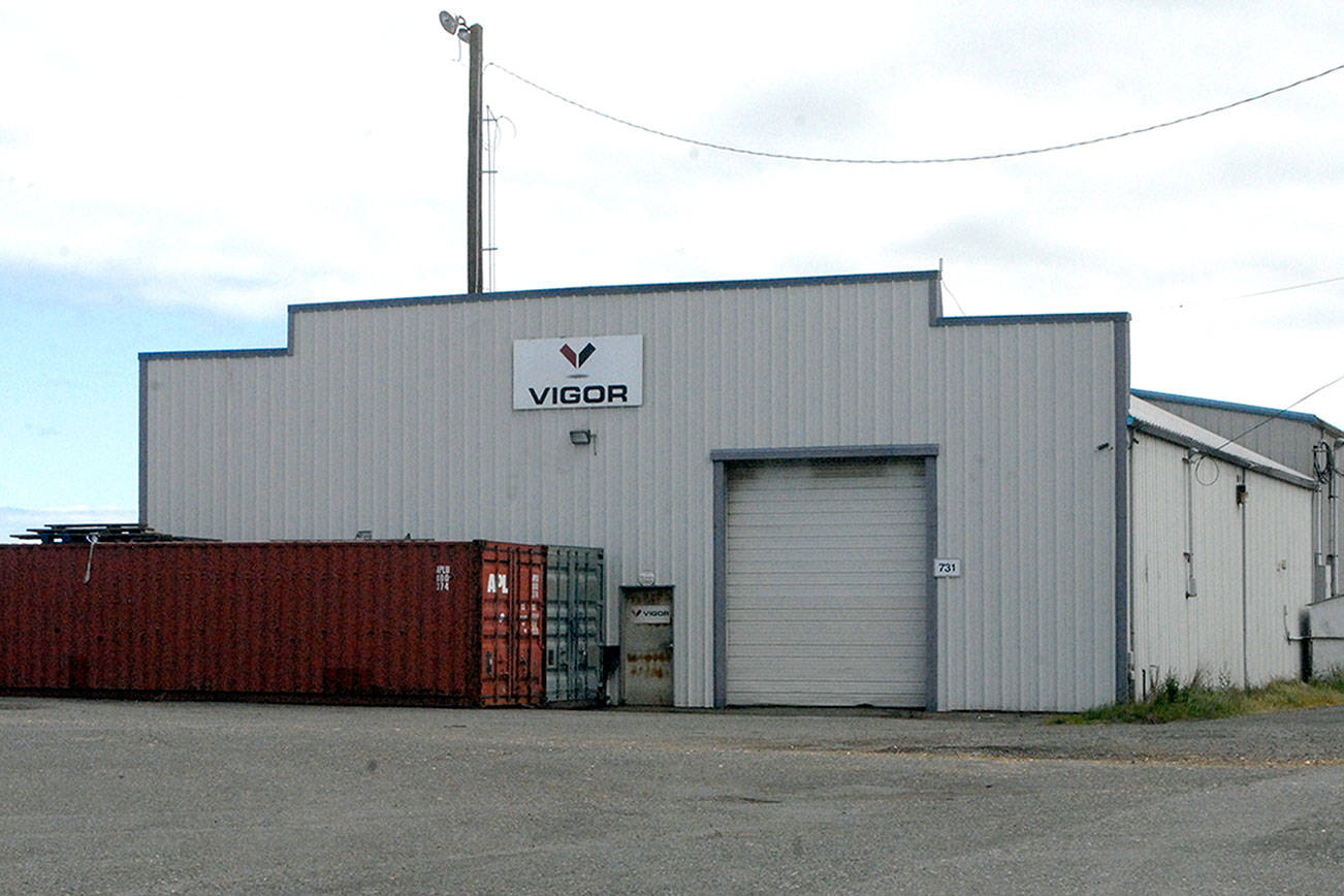 Keith Thorpe/Peninsula Daily News
Vigor Industrial, pictured on Saturday, plans to close its Port Angeles topside-repair operations in July.