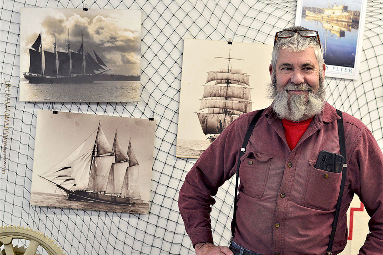 Port Townsend Foundry co-owner and seafarer Pete Langley will give a virtual tour during tonight’s First Friday lecture, hosted online by the Jefferson County Historical Society. (Diane Urbani de la Paz/Peninsula Daily News)
