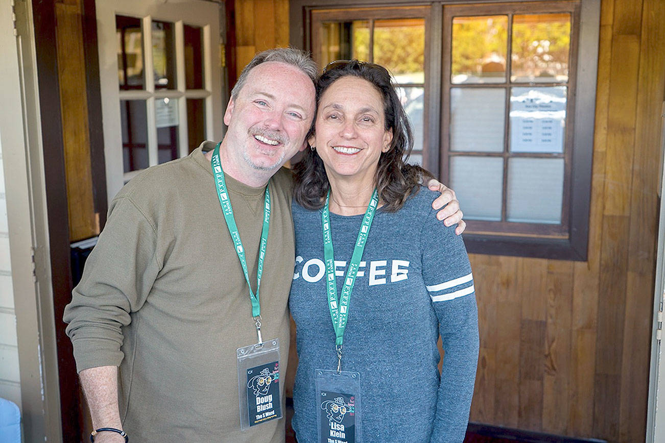 Madpix Inc. filmmakers Doug Blush and Lisa Klein, whose movie “The S Word” appeared in the 2017 Port Townsend Film Festival, are teaching a nine-week documentary filmmaking seminar. (Photo courtesy of the Port Townsend Film Festival)
