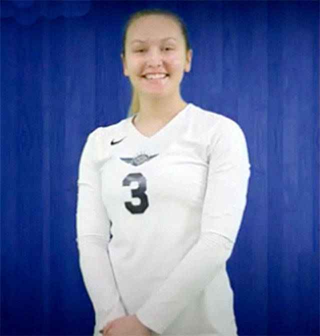 Akira Anderson of Chimacum is a member of the U17 School of Volleyball team that is hoping to play at a tournament in Orlando, Fla.