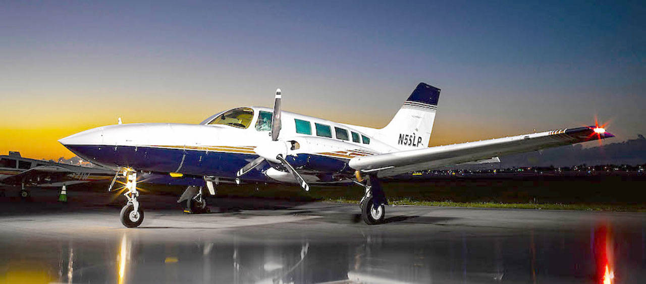 Dash Air Shuttle is planning to fly the Cessna 402c out of William R. Fairchild International Airport in Port Angeles. (Dash Air Shuttle Inc.)