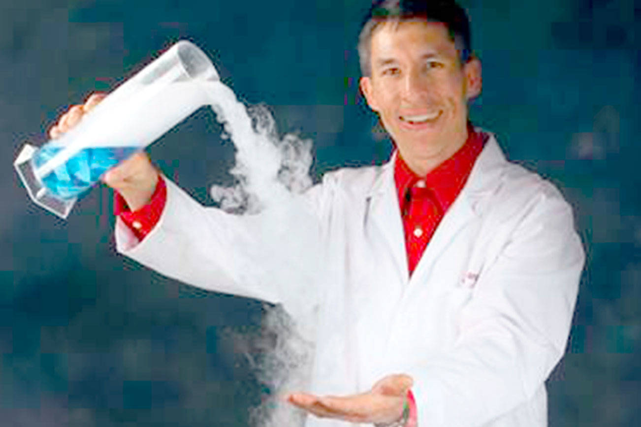 The North Olympic Library System’s Summer Reading program will present “Science Magic with Jeff Evans” at 10:30 a.m. Tuesday.